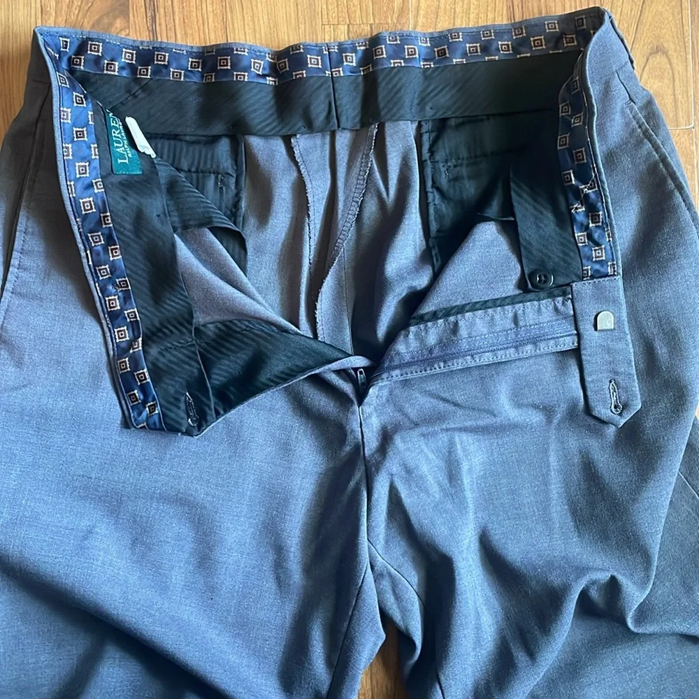 Ralph Lauren Charcoal Men's Dress Pants Size 34W x 32L